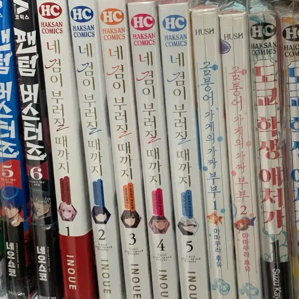 [BUNJANG] Until My Sword Breaks Complete Set Volumes 1-5 / 네 검이 부러질 때까지 1-5권