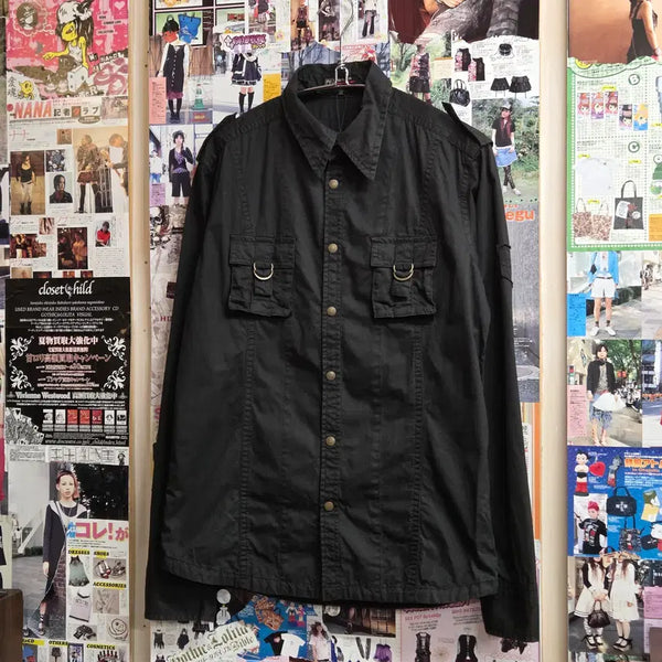 [BUNJANG] MICHAA Pocket Point Shirt / JPN 미쉘 클랑 포켓 포인트 셔츠