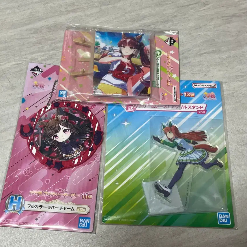 [BUNJANG] Uma Musume Lottery Bundle Set Keychain + Acrylic + Linen / 우마무스메 쿠지 일괄 판매합니다