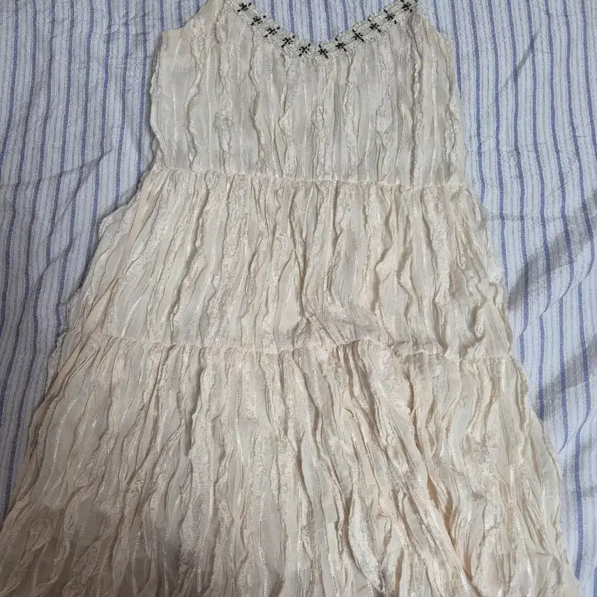 [BUNJANG] O&O Lace Slip Dress / 오앨 오엘 레이스 슬립 원피스