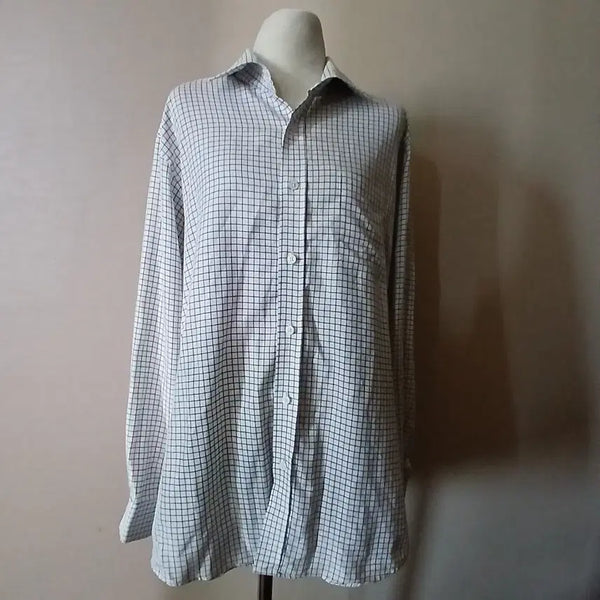 [BUNJANG] Carpe Diem Check Dress Shirt 95 / 26-8 카르페디엠 체크 드레스 셔츠 95