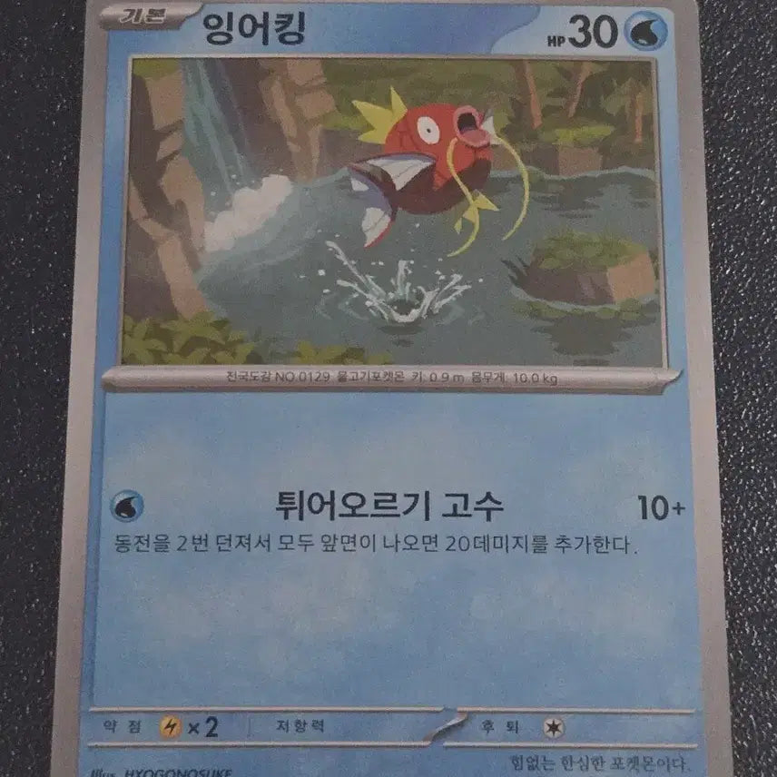 [BUNJANG] Pokemon Card Magikarp 022/073 / 포켓몬카드 잉어킹 022/073
