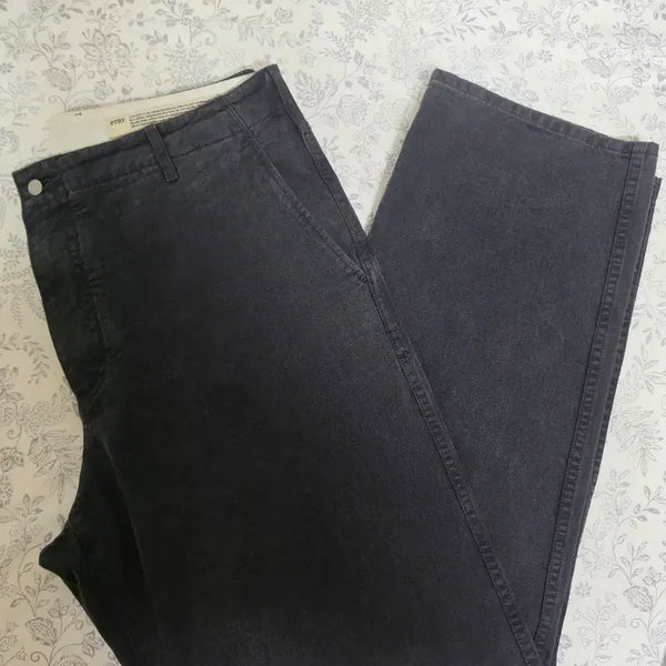 [BUNJANG] Pottery One Washed Wide Denim Washed Black / [5]포터리 원워시드 와이드데님 워시드 블랙