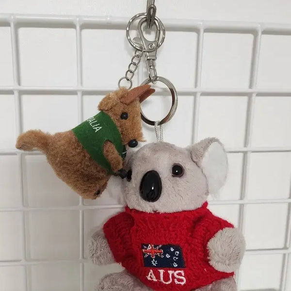 [BUNJANG] Australia Souvenir Koala Kangaroo Keychain / 호주 기념품 코알라 캥거루 키링