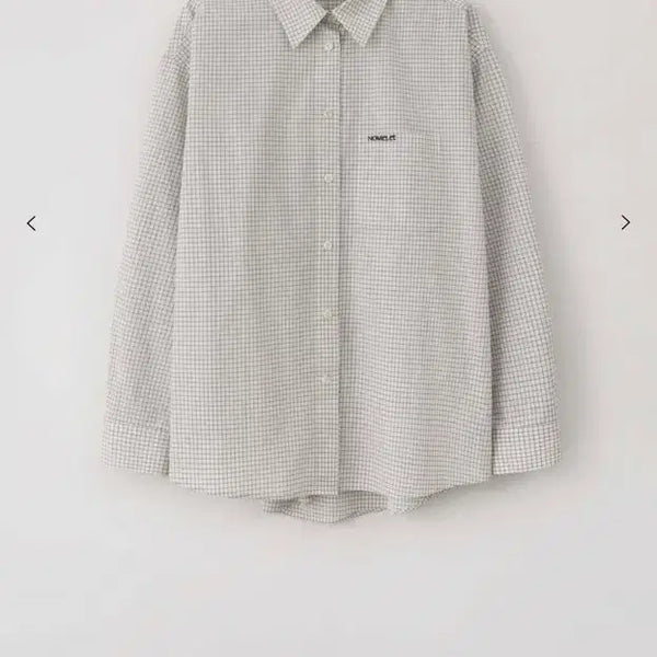 [BUNJANG] Nomellet Clean Check Shirt Size 2 / 노멜렛 클린 체크 셔츠 2사이즈
