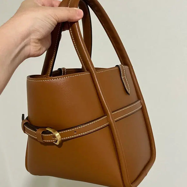 [BUNJANG] Deffleur Twofe Bag Small Camel Leather / 디플레르 투페백 스몰 카멜색상