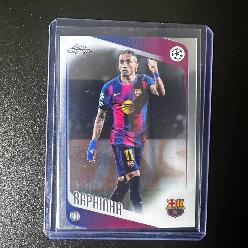 [BUNJANG] Piniha Hapi Ña Barcelona Soccer Card / 탑스크롬 하피냐 바르샤 축구카드
