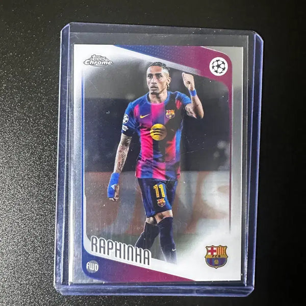 [BUNJANG] Piniha Hapi Ña Barcelona Soccer Card / 탑스크롬 하피냐 바르샤 축구카드