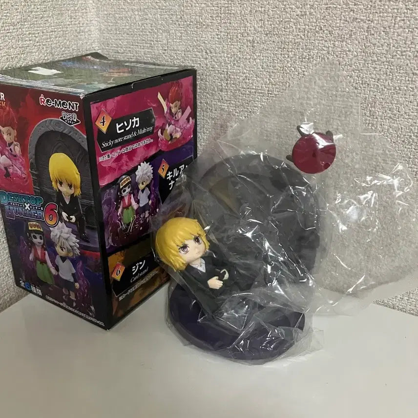[BUNJANG] Hunter x Hunter Hunter's Deskament Krrapika 6th Edition Figure (Sealed) / 미개봉) 헌터헌터 데스크탑 리멘트 크라피카 6탄 피규어