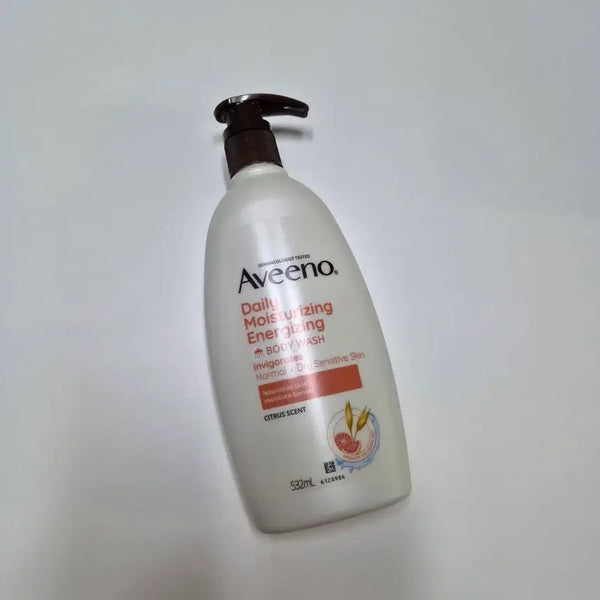 [BUNJANG] Aveeno Moisturizing Energizing Body Wash Grapefruit Scent / 아비노 모이스춰라이징 에너자이징 바디워시 자몽향
