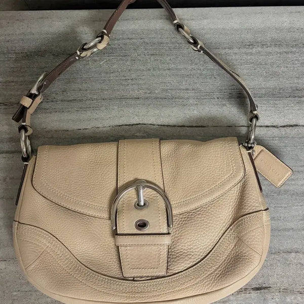[BUNJANG] Coach Soho Leather Buckle Shoulder Bag / Coach vintage soho  빈티지 코치 가방 소호 레더 버클 숄더백