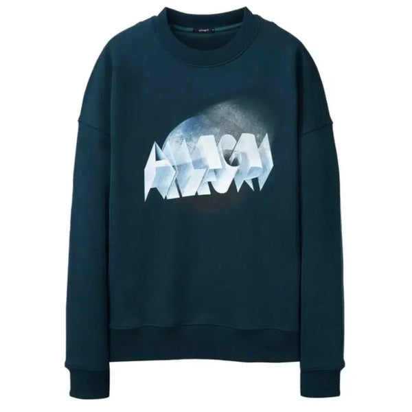[BUNJANG] Allegri Full Moon Semi-Oversized Sweatshirt Size S / 알레그리 Fuul moom 세미오버 멘투맨 S
