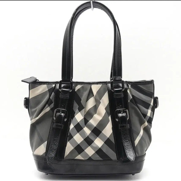 [BUNJANG] Burberry Beat Check Large Tote Bag / 버버리 비트 체크 로리 사첼백 토트백
