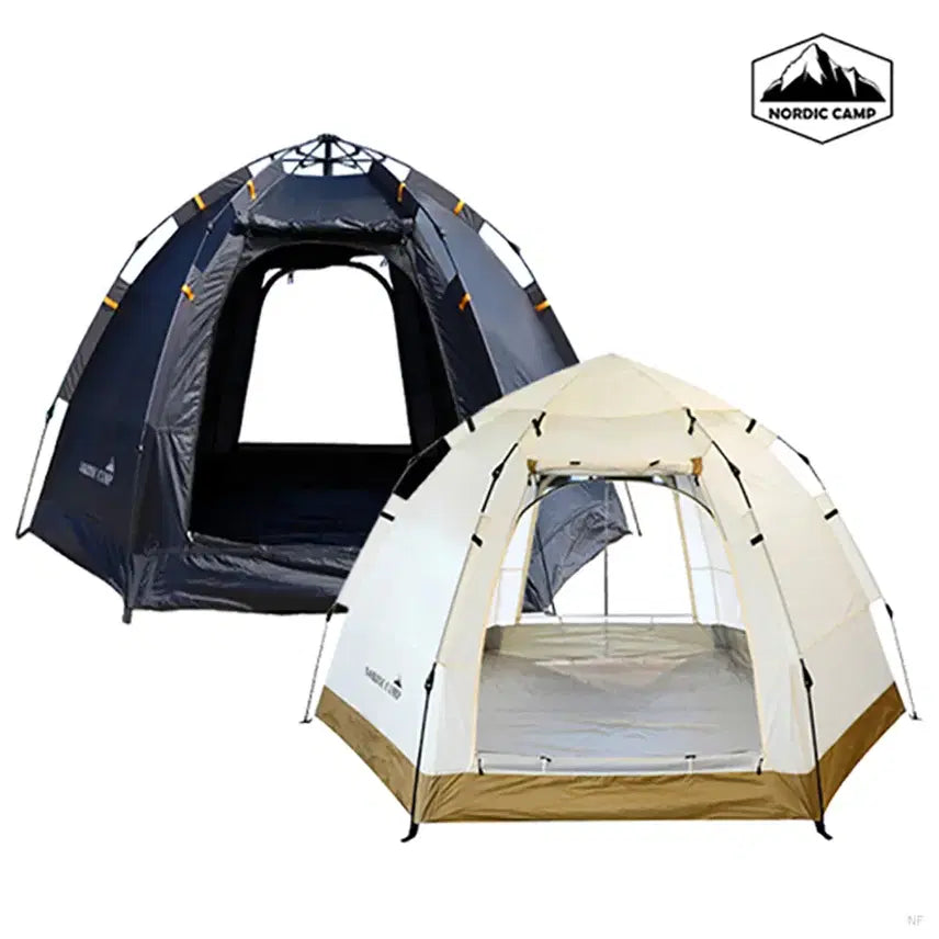 [BUNJANG] Nordic Camp Pentagon One-Touch Tent (3-4 Person) / 노르딕캠프 펜타곤 원터치 텐트(3~4인용)