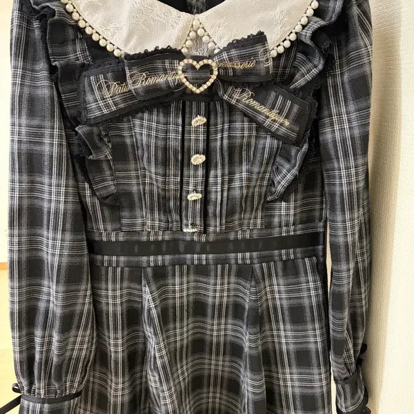 [BUNJANG] Lizlisa Frill Apron Setup / 급처)리즈리사 프릴 에이프런 셋업 판매합니다!! 양지뢰 지뢰계