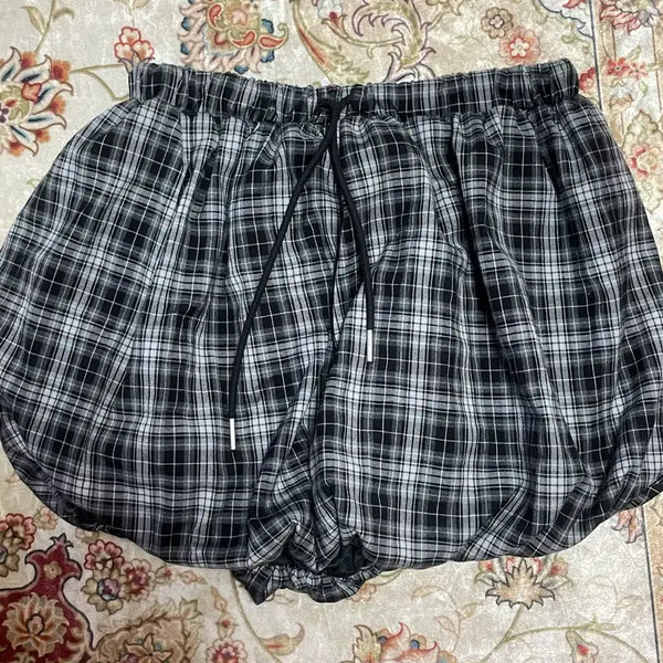 [BUNJANG] Black Up Balloon Skirt / 블랙업 벌룬 스커트