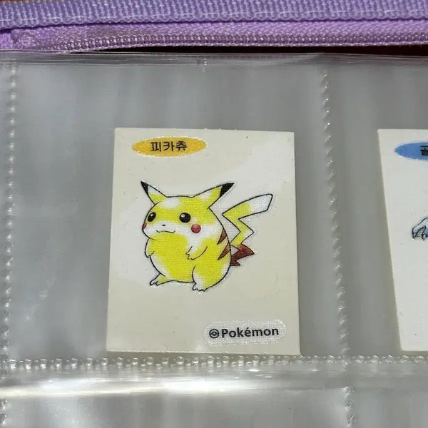 [BUNJANG] Pikachu 30th Anniversary Pokemon Sticker / 피카츄 30주년 포켓몬 띠부씰