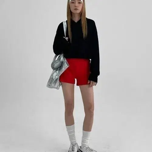[BUNJANG] Black Up Linen Summer Hood + Pants Set / 블랙업 린넨썸머후드+팬츠세트 교신가능