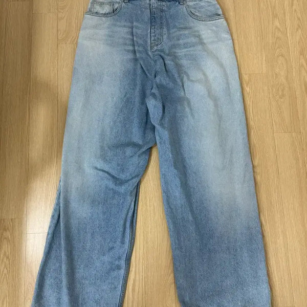 [BUNJANG] Project G/R Coated Backward Denim Blue Size 3 / 프로젝트 GR 코티드 백워드 데님 블루 3사이즈