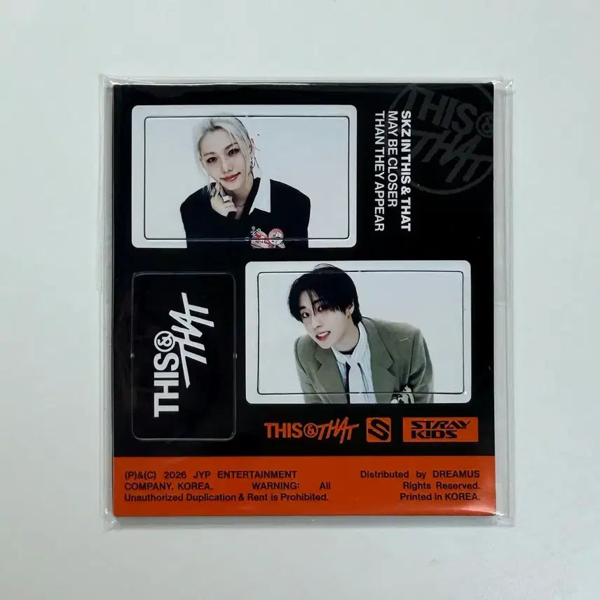 [BUNJANG] Stray Kids THIS & THAT THIS Ver. Ramnjangz Magnet / 스트레이 키즈 디스앤댓 THIS ver. 람냥즈 마그넷