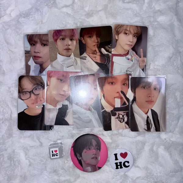 [BUNJANG] NCT Haechan Photocard & Can Badge Bundle Set / 엔시티 해찬 포토카드 포카 판매 양도