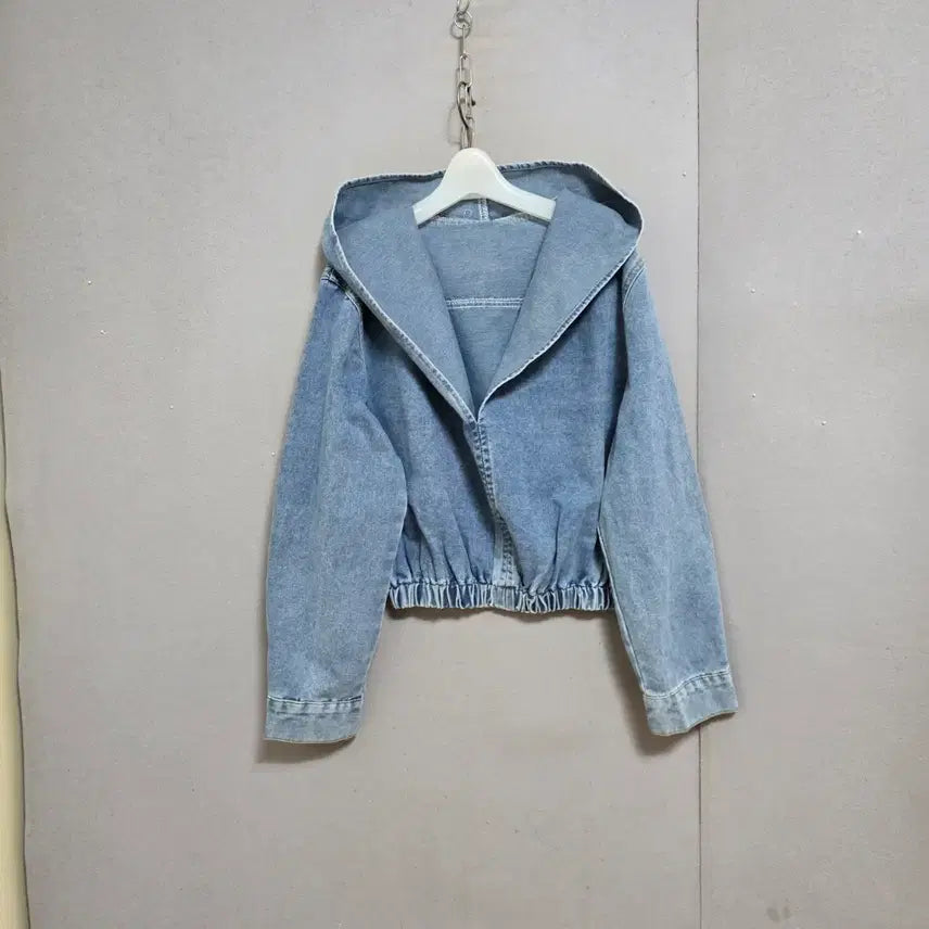 [BUNJANG] Denim Hoodie Sweatshirt / 후드 청 맨투맨 F n8331