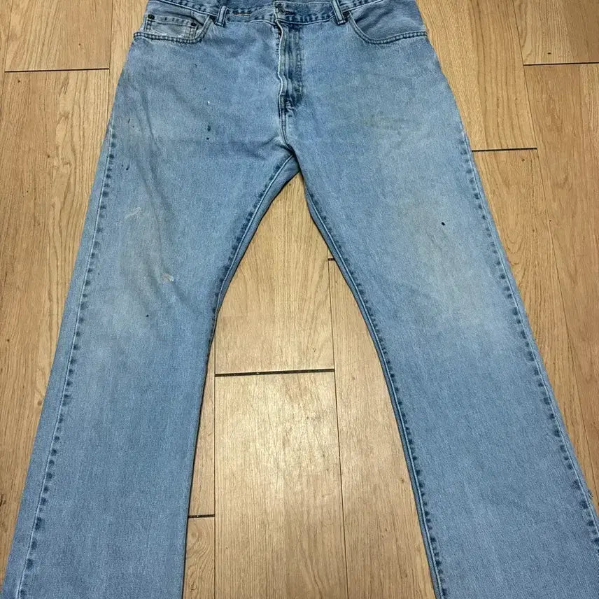 [BUNJANG] Levi's 517 Bootcut Repaired Jeans (Big Size) / (37) Levi's BIG Size Repaired 517 Bootcu