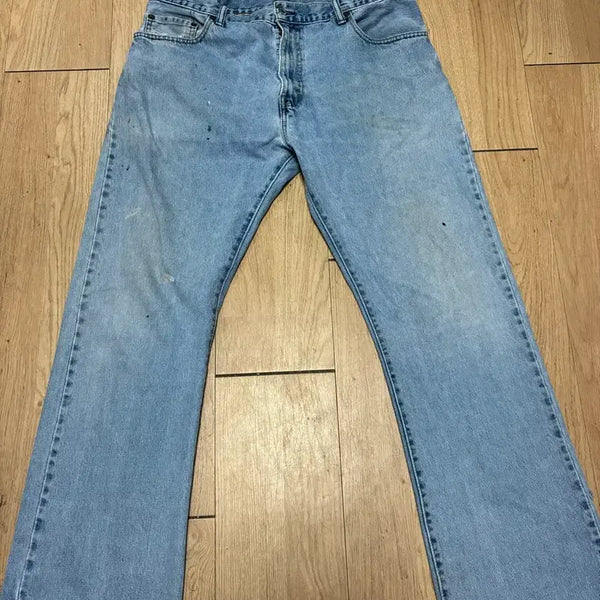 [BUNJANG] Levi's 517 Bootcut Repaired Jeans (Big Size) / (37) Levi's BIG Size Repaired 517 Bootcu