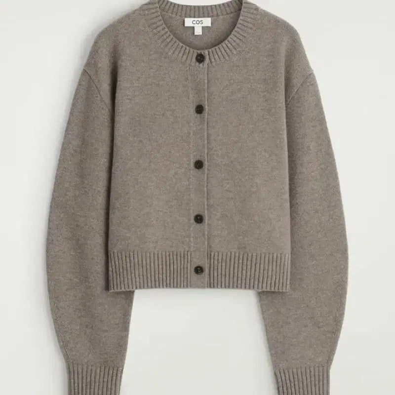 [BUNJANG] COS Merino Wool Cardigan / COS 메리노 울 가디건 몰 멜란지 s 새상품(최종 가격내림)