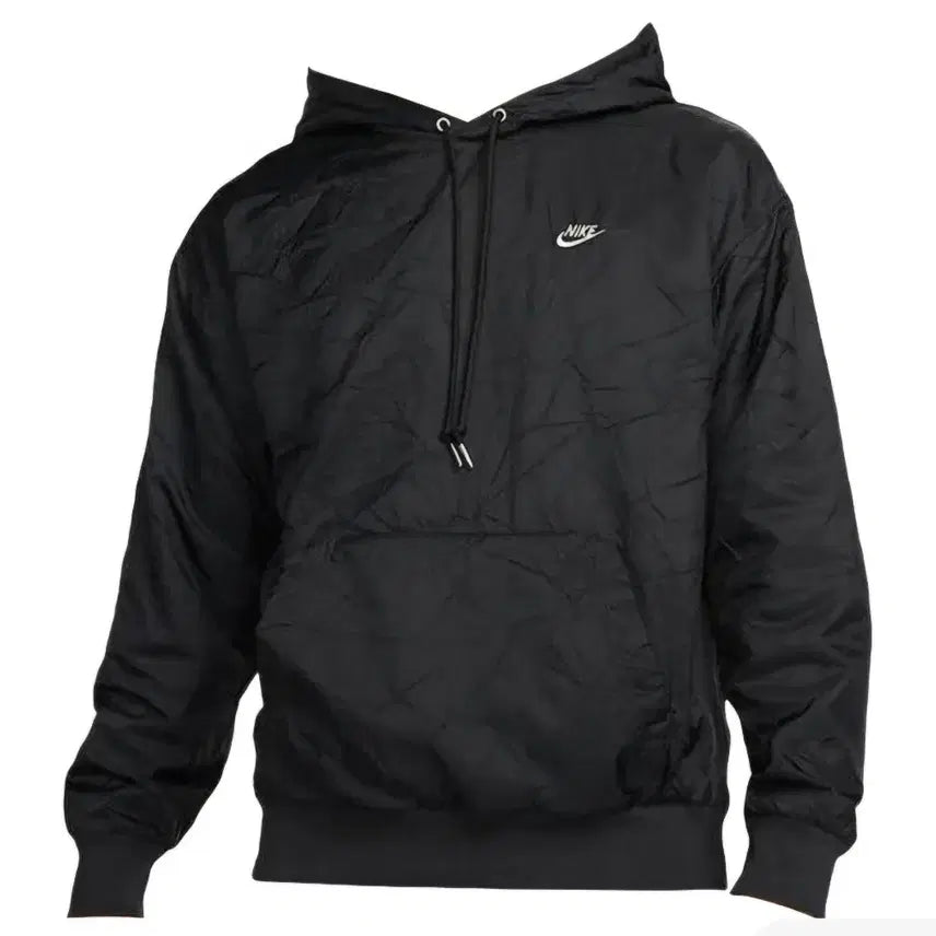 [BUNJANG] Nike Windrunner Pullover Hoodie M Black / 나이키 윈드러너 풀오버 후드 M사이즈