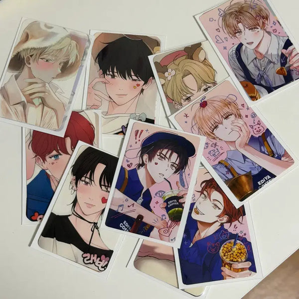 [BUNJANG] Demuth Ediya Collaboration & Unofficial Photocard Bundle Set / (일괄) 데못죽 이디야 테스타 + 비공식 포토카드