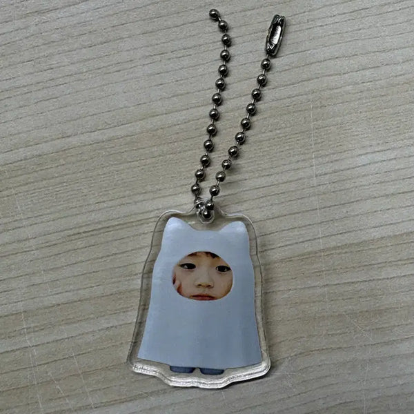 [BUNJANG] Alice Drive One Lee Sang-won Ghost Keyring / 알파드라이브원 이상원 유령 키링 양도