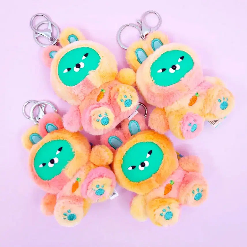 [BUNJANG] Hybrid Wasabi Bear Cat Ravy Keyring Plush / 하이브리드 와사비베어 캣라비 키링 인형 판매합니다!!