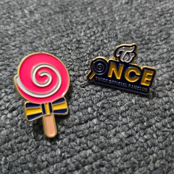 [BUNJANG] TWICE Once 2nd Gen Official Pin Badge / 트와이스 굿즈 원스 2기 공식 핀뱃지