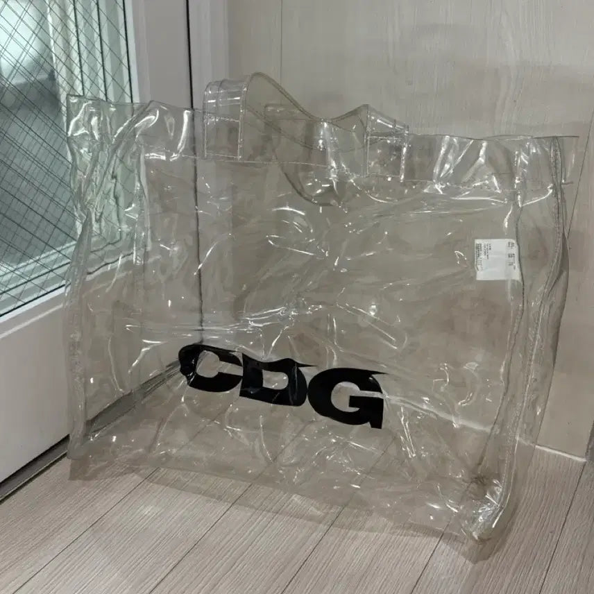 [BUNJANG] Comme des Garçons PVC Transparent Tote Bag / CDG pvc 투명 토트백