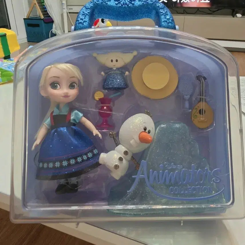 [BUNJANG] Disney Animator's Collection Elsa Mini Doll Set / 엘사 미니베이비돌 콜렉션