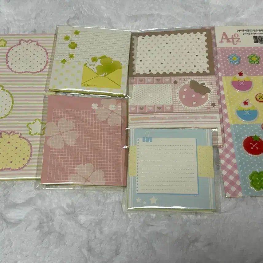 [BUNJANG] Atoz Washi Tape and Sticker Bundle Set / 에이투지 스티커 모조지 마테 일괄
