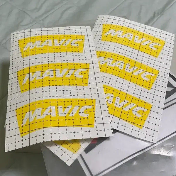 [BUNJANG] Mavic Disc Wheel Decal / 마빅 디스크 오발이 데칼