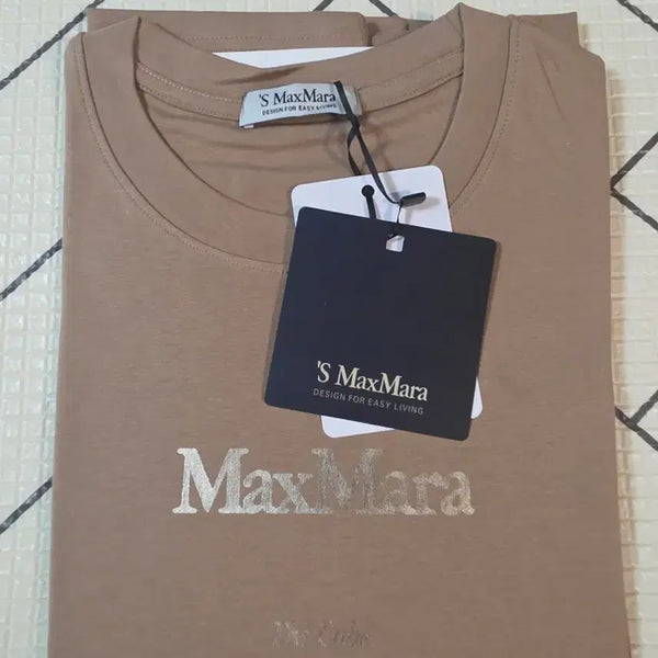 [BUNJANG] Marni Logo T-Shirt Beige M / S 마르니 S MaxMara 티셔츠 베이지m