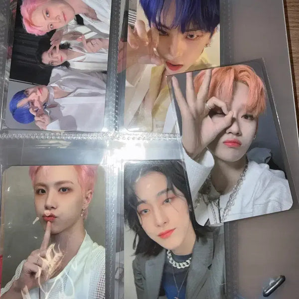 [BUNJANG] WEi Photocard 5 Types Set / 아이돌 포토카드 5종 세트 위아이