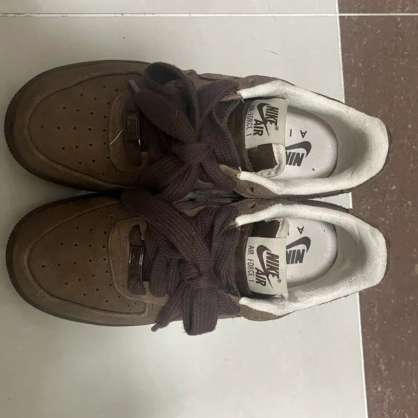 [BUNJANG] Nike Air Force 1 Kakao (230mm) / 나이키 에어포스1 카카오 230