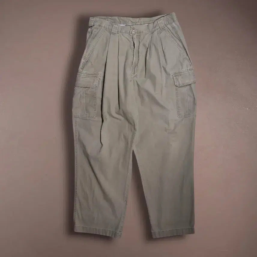 [BUNJANG] L.L.Bean Washed Cotton Cargo Pants / 00's L.L.BEAN 워싱 코튼 카고팬츠 A1075