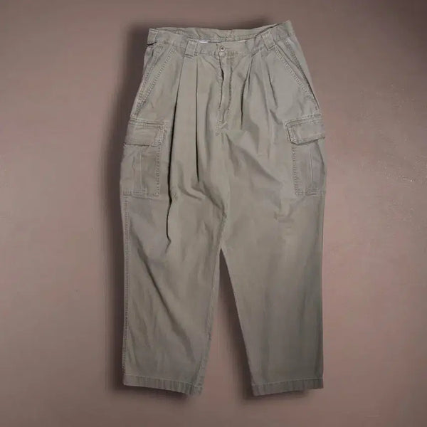 [BUNJANG] L.L.Bean Washed Cotton Cargo Pants / 00's L.L.BEAN 워싱 코튼 카고팬츠 A1075
