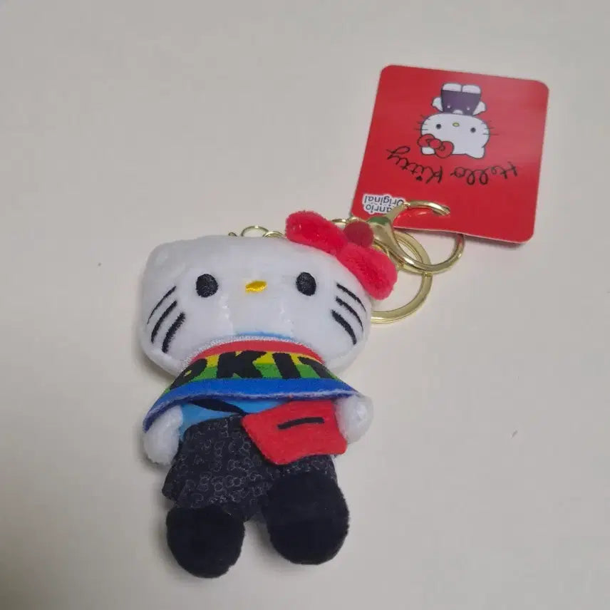 [BUNJANG] Sanrio Hello Kitty Plush Keychain Bag Charm / 산리오 헬로키티 봉제인형 키링 가방고리
