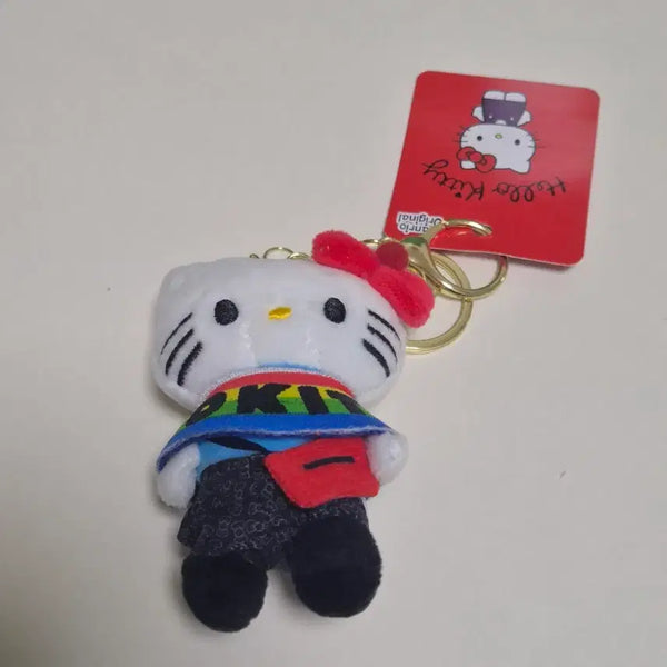 [BUNJANG] Sanrio Hello Kitty Plush Keychain Bag Charm / 산리오 헬로키티 봉제인형 키링 가방고리