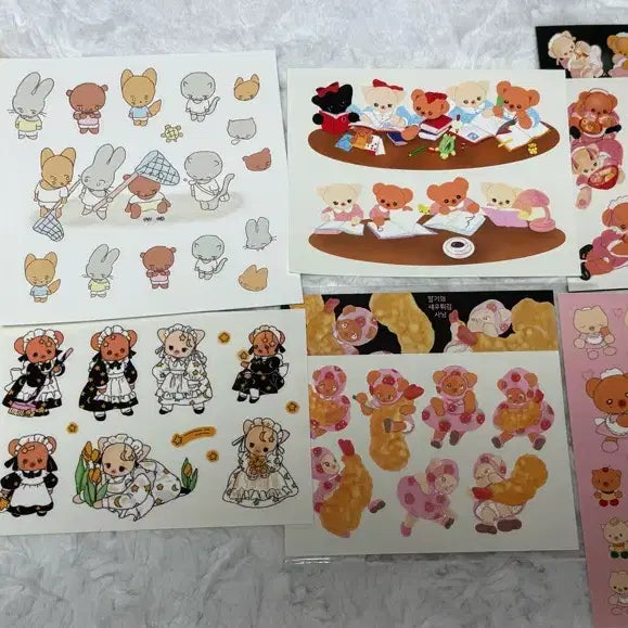 [BUNJANG] Yulbamgom Sticker 10 Types Set / 율밤곰 스티커 10종 세트 3