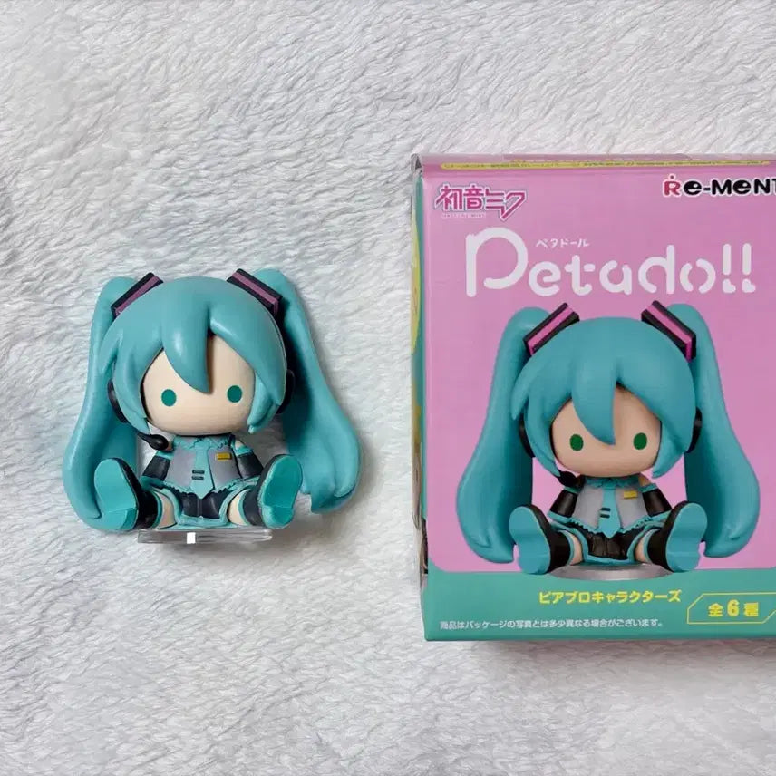 [BUNJANG] Vocaloid Hatsune Miku Petadoll Figure / 보컬로이드 하츠네 미쿠 페타돌 피규어