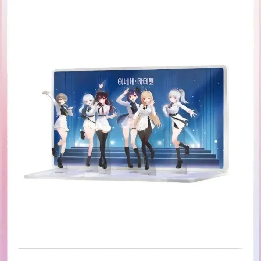 [BUNJANG] WoW ARCADIA Acrylic Diorama / 이세계아이돌 아크릴 디오라마