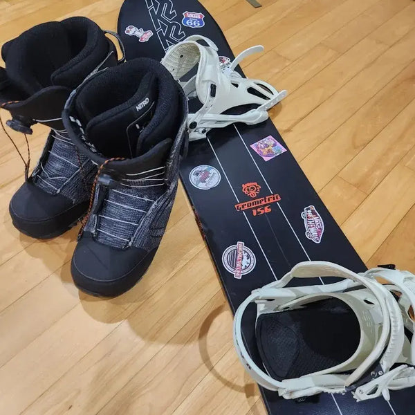[BUNJANG] K2 Snowboard + Boots Set / K2스노우보드+부츠 세트