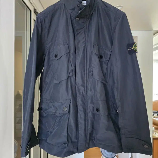 [BUNJANG] Stone Island Black Field Jacket / 스톤아일랜드 블랙 필드 자켓